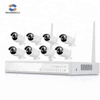 8 Channel Wifi 1080P ip camera NVR CCTV Wireless Camera System 8CH wifi nvr kits cctv kit